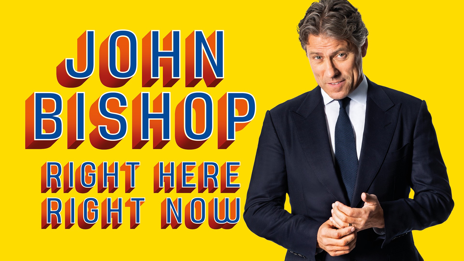 WIN TWO tickets to watch John Bishop's show - Right Here, Right Now